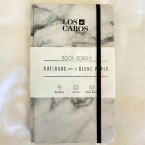 Waterproof Rock Design Notebook.